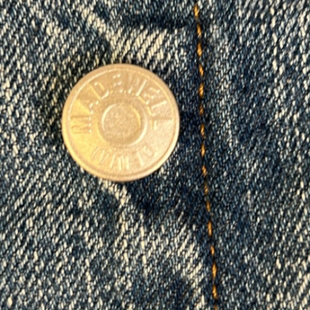 Madewell Size XS The Jean Jacket in Medford Wash Denim Classic Preppy Ca… - Picture 8 of 8